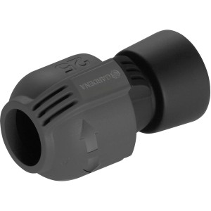 Gardena Verbinder 25 mm x 25 mm mit Innengewinde für Sprinkler-Systeme.