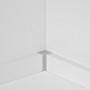 Parador Innenecke Alu Optik für Sockelleisten SL 3/6/18, variable Innenecken für Laminat & Parkett Zubehör.