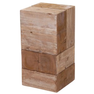MCW Blumentisch A15 Tanne Holz Rustikal Massiv 60cm
