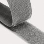 Fix-o-moll Power-Klettpads, selbstklebend, 50mm x 20mm, schwarz.
