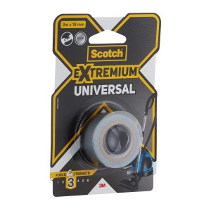 Scotch Klebeband Extremium Universal 3 m x 19 mm Silber