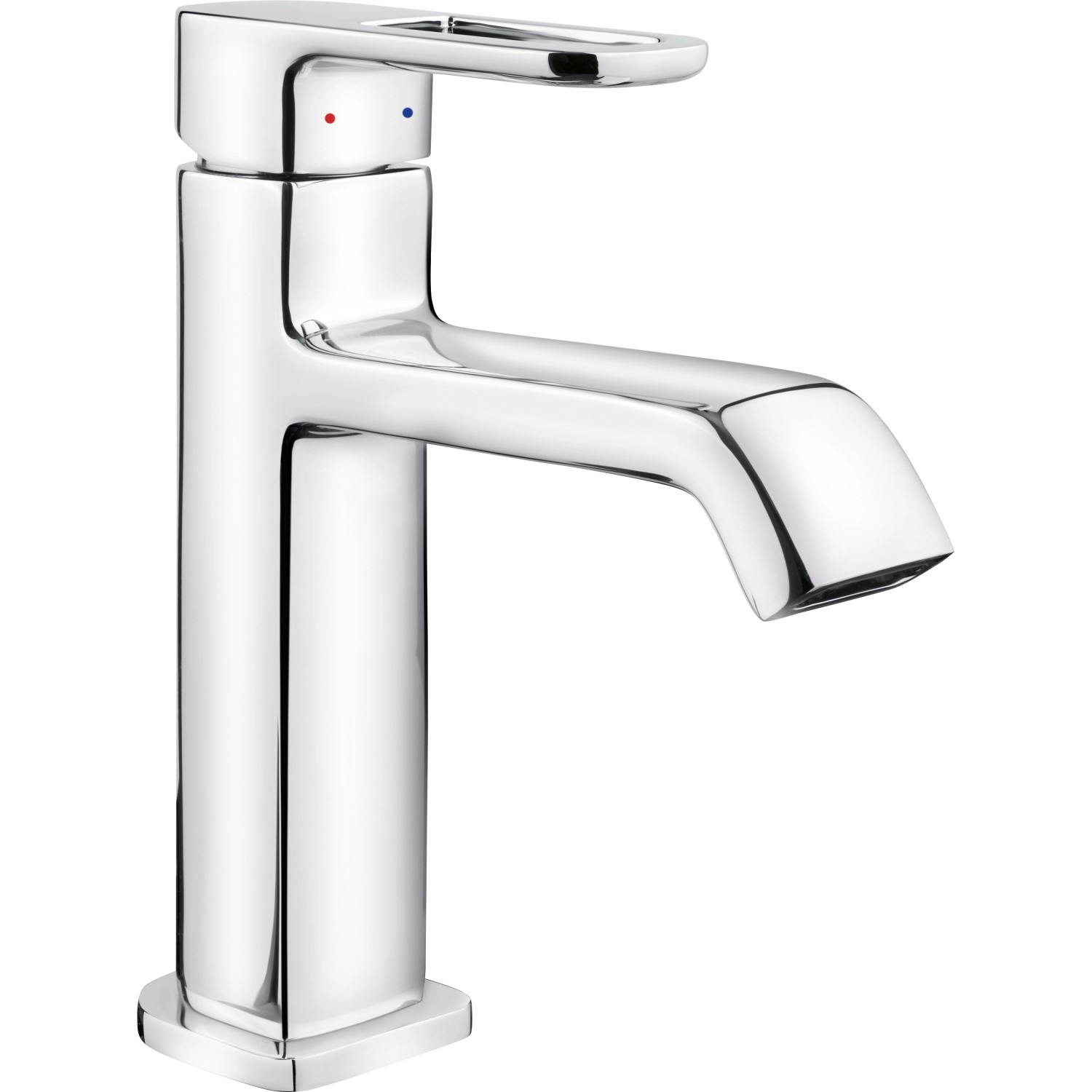 baliv Waschtischarmatur WT-170 Chrom, Einhebelmischer mit Pop-up Ventil.