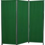 Angerer Paravent, 3-teilig, Swingtex Grün, ideal als Sichtschutz für Garten und Terrasse.