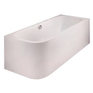Ottofond Badewannen-Set Spirit 180 cm x 80 cm Weiß Links