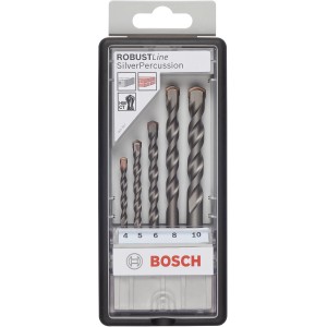Bosch Betonbohrer-Set RobustLine, 5-teilig (4-10 mm) im Set