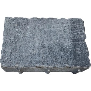 Pflasterstein Modern Antik, 16x24x6 cm, anthrazit-grau meliert, für Einfahrten und Stellplätze.