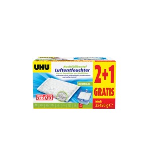 UHU Luftentfeuchter Nachfüllbeutel 2+1 gratis