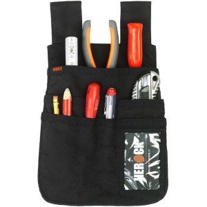 Schwarze Herock Nageltasche Screw mit Werkzeugen, Teil der Kategorie Arbeitsgürtel & Arbeitstaschen.