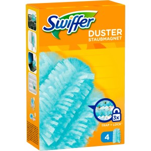 P&G Staubmagnet Swiffer Duster mit 4 Tüchern