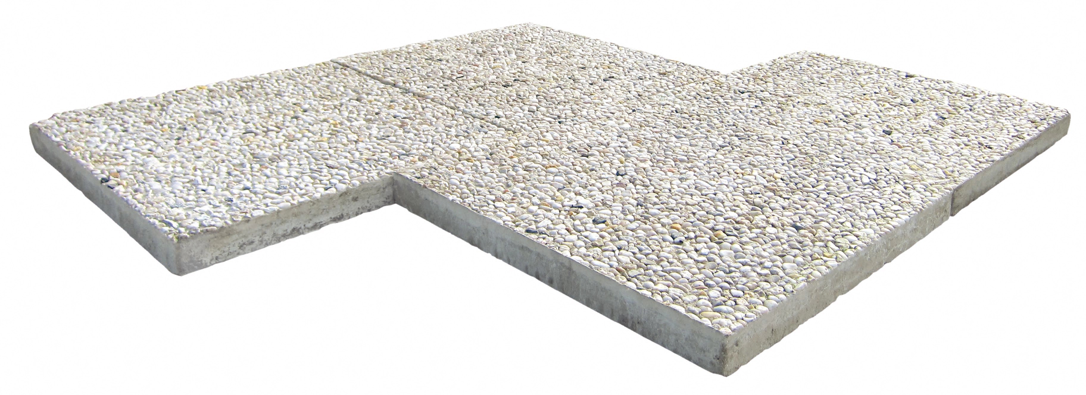 Diephaus Waschbetonplatte Weiß 50 x 50 x 4 cm kaufen bei OBI