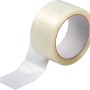 LUX Packband Transparent, 66m x 50mm, zum leisen und sicheren Verpacken von Kartons.
