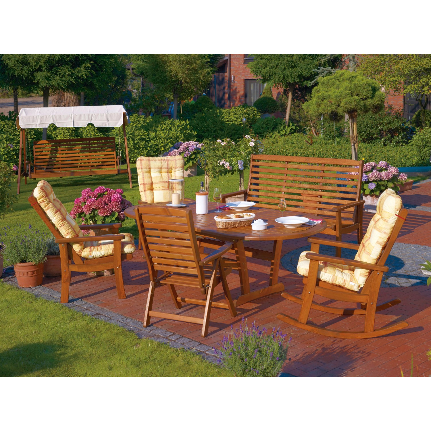 OBI Gartenbank Bradford 3Sitzer kaufen bei OBI