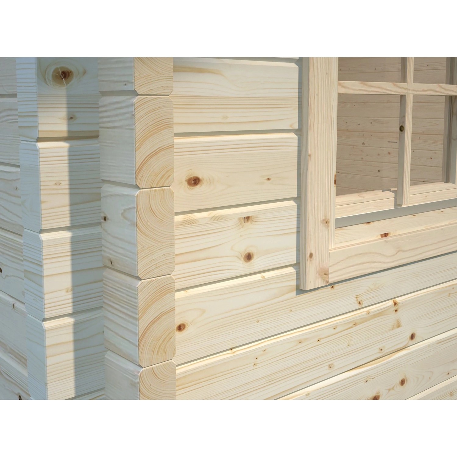 Palmako Gartenhaus Helena 450 x 360 cm Lackiert Dunkelgrau-Weiß FSC®_11