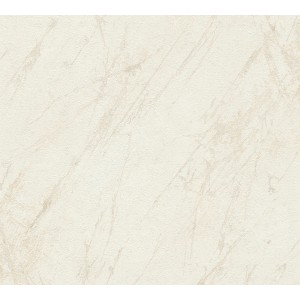 A.S. Création Vliestapete Marmor Creme Grau