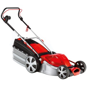 Al-Ko Elektro-Rasenmäher Silver 46.4 E Comfort, rot/silber mit Fangkorb.