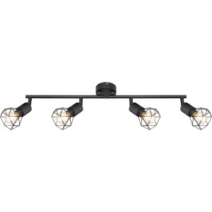 Globo Spot 4er Xara I Schwarz