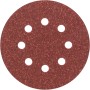 Bosch Schleifblatt K60, Ø 125 mm, für Exzenterschleifer. 25er Set mit Klett.