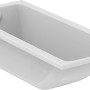 Weiße Ideal Standard Connect Air Badewanne, 160x70 cm, aus Sanitär-Acryl.