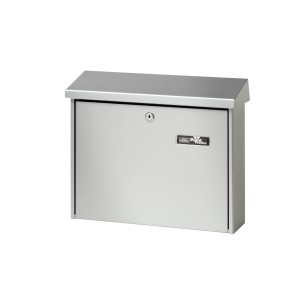 Burg Wächter Briefkasten Journal 5867 in Silber, hochwertig beschichtet.