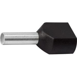 Aderendhülse, isoliert, für Kabelenden von 0,75 bis 4 mm, aus dem 110-teiligen Aderendhülsen-Set.