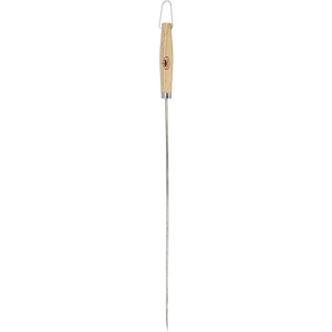 Esschert Grillspieß, 75 cm, aus Metall mit Holzgriff für Grillutensilien.