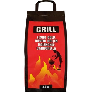 Bioles Horizont Grill Holzkohle, 2,5 kg Sack, Holzkohle für Grills.
