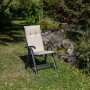 2er-Set Beo Hochlehner-Sitzauflage AUB01 Takume Cremeweiß für Gartenstuhl.