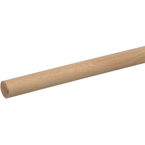 FN Neuhofer Rundstab aus roher Buche, 20x20x1900 mm, ideal für Bastelarbeiten.