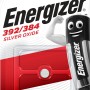 Energizer 392/384 Silberoxid Knopfzelle, 1 Stück, für Uhren und Elektronik.