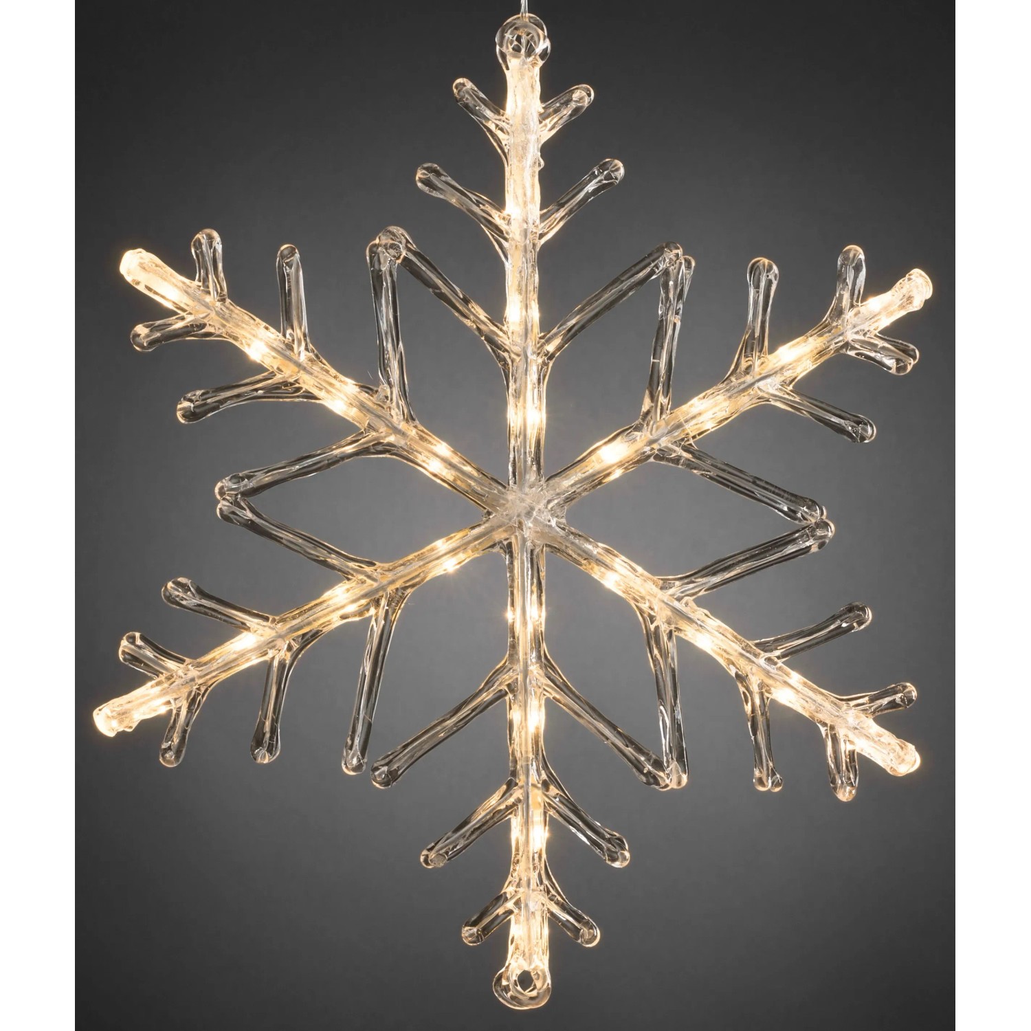 Konstsmide LED Acryl Schneeflocke 24 Dioden Warmweiß kaufen bei OBI