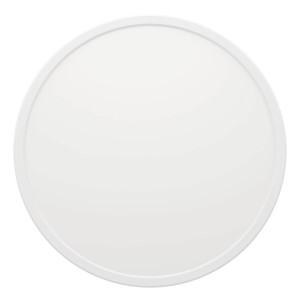 Weiße, runde Eglo LED-Deckenleuchte Rovito-Z, 30 cm Durchmesser, Smart Home Leuchte.