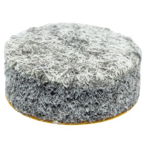 Wagner Filzpad-Set EH1215 Ø 15 mm x 6 mm Grau 16-tlg.