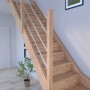 StarWood Treppe Rhodos Eiche Gewendelt L Holz-Edelstahl-Geländer FSC®_6