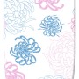 Leifheit Bügeltischbezug Cotton Classic M mit Blumenmuster in Rosa und Blau.