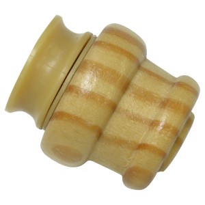 Gardinia Holz-Träger für Vitragestange Montana, Kiefer Natur, Ø 11 mm.