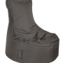 Sitting Point Sessel Swing in Anthrazit: Bequemer Sitzsack mit Seitentasche für entspannte Stunden.