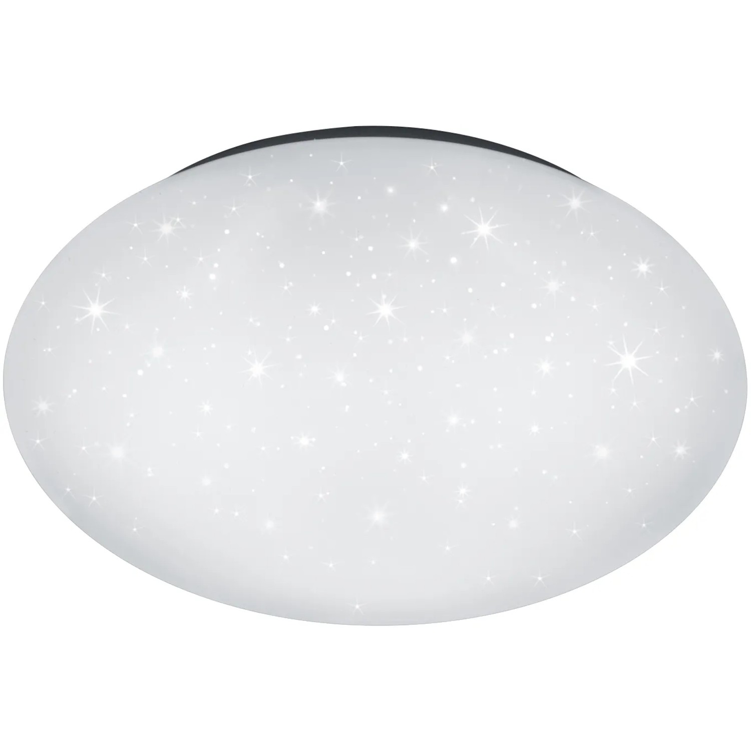 Weiße LED-Deckenleuchte Putz mit Sternenhimmel-Effekt, 15W, ideal für Bad und Wohnraum.