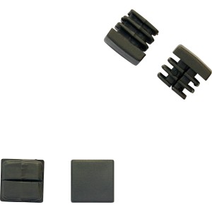 Fußkappen für Honey Grove Gartenstuhl (4 Stk.) aus Kunststoff.