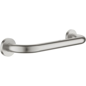 Grohe Wannengriff Essentials Supersteel, Haltegriff aus Metall für mehr Sicherheit im Bad.