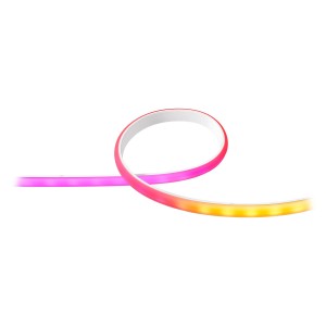 Flexibler Philips Hue Lightstrip Gradient Ambiance 2 m mit Farbverlauf.