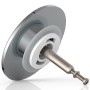 Kirchhoff Ablaufstopfen für Badewanne, 70mm, Chrom, für Standard-Badewannenventile.