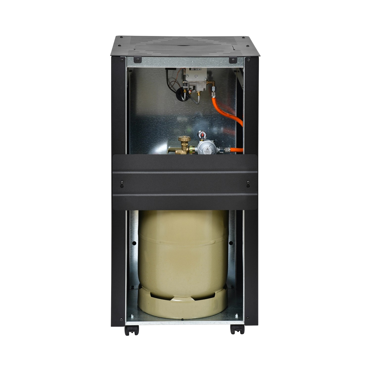 Firefix Gas-Heizofen Kamin 4200 Eco Plus 4,2 kW Schwarz EEK: A_4