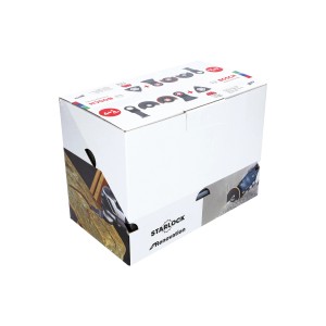 Bosch Starlock-Set Best of Renovation, 8-teilig, in weißer Verpackung. Zubehör für Multifunktionswerkzeuge.