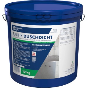 Blauer Eimer Baufix Duschdicht 5 kg, Flüssigfolie zur Abdichtung von Nassräumen.