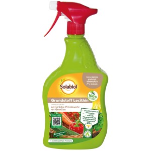 Solabiol Grundstoff Lecithin Spray 1 l zur Pilzabwehr an Gemüsepflanzen.