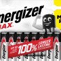 Energizer Max AA Mignon Batterien, 8er-Pack, Alkali-Batterien für zuverlässige Leistung.