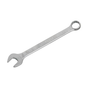 LUX Gabelringschlüssel 21 mm Comfort, verchromter Schraubenschlüssel für Werkstatt und Heimwerker.