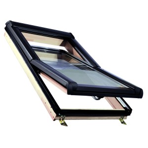 Roro Holz-Dachfenster KB4.0 VSG 94 cm x 118 cm Kiefer