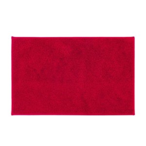 Floordirekt Badematte Nasa Waschbar Verstärkte Kanten Rot 137 x 210 cm