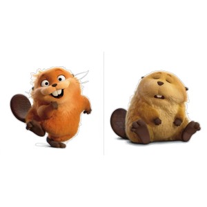 Komar Sticker Disney and Pixar Hoppers Two On A Mission 30 cm x 30 cm